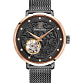 Pierre Lannier Pierre Lannier Eolia 310F988  310F988 механические женские часы черный циферблат, браслет нержавеющая сталь с ip-покрытием — вид спереди