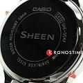 Casio Casio Sheen SHE-3047SG-7A кварцевые женские часы часы крупный план белый циферблата