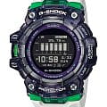 Casio Casio G-Shock GBD-100SM-1A7 G-SQUAD GBD-100SM-1A7 электронные мужские часы  черный циферблат, браслет пластик — вид спереди
