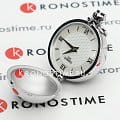 Tissot Tissot T-Pocket Mechanical T858.209.16.118.00 с ручным заводом мужские часы часы, крупный план серебристый циферблат