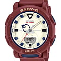 Casio Casio Baby-G BGA-310RP-4ADR (BGA-310RP-4A)  BGA-310RP-4A кварцевые женские часы  циферблат, браслет пластик — вид спереди