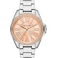 Michael Kors Michael Kors Kacie MK4854  MK4854 кварцевые женские часы золотой циферблат, браслет нержавеющая сталь — вид спереди