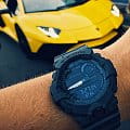 Casio Casio G-Shock GBA-800-8A, g-shock япония мужские часы на браслете пластик боковой вид