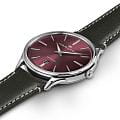 Hamilton Hamilton Thinline Auto H38525771,  швейцария мужские часы на браслете кожаный боковой вид