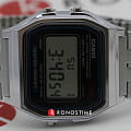 Casio Casio Vintage A-159WA-N1DF (A159WA-N1) япония наручные мужские часы заводная головка с логотипом Casio