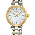 Seiko Seiko Conceptual Series Dress SRZ532P1  SRZ532P1 кварцевые женские часы  перламутровый циферблат, браслет сталь c pvd покрытием — вид спереди