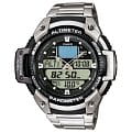 Casio Casio Illuminator SGW-400HD-1B  SGW-400HD-1B кварцевые мужские часы серый циферблат, браслет 18-каратное желтое золото — вид спереди