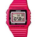 Casio Casio Collection W-215H-4AVDF (W-215H-4A)  W-215H-4A кварцевые мужские часы  циферблат, браслет пластик — вид спереди