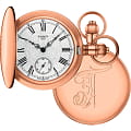 Tissot Tissot Savonnette Mechanical T864.405.99.033.01  T8644059903301 с ручным заводом мужские часы  белый циферблат, браслет латунь — вид спереди