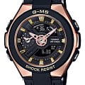 Casio Casio Baby-G MSG-400G-1A1  MSG-400G-1A1 кварцевые женские часы золотой циферблат, браслет силикон — вид спереди