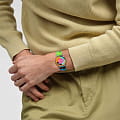 Swatch Swatch Skin Classic Biosourced SS08K119 кварцевые женские часы часы, крупный план цветной циферблат