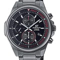 Casio Casio Edifice EFR-S572DC-1A EFR EFR-S572DC-1A кварцевые мужские часы черный циферблат, браслет нержавеющая сталь — вид спереди
