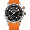 Maurice Lacroix Maurice Lacroix Pontos s diver  PT6248-SS00L-330-J  PT6248-SS00L-330-J механические мужские часы черный циферблат, браслет каучук — вид спереди