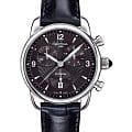 Certina Certina C025.217.16.057.00  C0252171605700 кварцевые женские часы черный циферблат, браслет кожаный — вид спереди