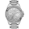 Guess Guess Sport Steel W1156L1  W1156L1 кварцевые женские часы серебристый циферблат, браслет нержавеющая сталь — вид спереди