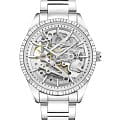 Kenneth Cole Kenneth Cole New York KCWLL0016501  KCWLL0016501 механические женские часы серебристый циферблат, браслет нержавеющая сталь — вид спереди