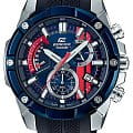 Casio Casio Edifice EFR-559TRP-2A EFR EFR-559TRP-2A автокварц (кинетик) мужские часы синий циферблат, браслет 18-каратное желтое золото — вид спереди