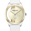 Kenneth Cole Kenneth Cole Classic KCWLA2223108  KCWLA2223108 кварцевые женские часы золотой циферблат, браслет кожаный — вид спереди