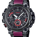 Casio Casio G-Shock Premium MTG-B3000BD-1A (MTG-B3000BD-1AER) MTG MTG-B3000BD-1AER электронные мужские часы  черный циферблат, браслет сталь + полимер — вид спереди