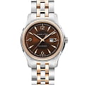 Hamilton Hamilton Jazzmaster Viewmatic Auto H32305195  H32305195 механические женские часы коричневый циферблат, браслет нержавеющая сталь с pvd-покрытием — вид спереди