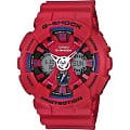 Casio Casio G-Shock GA-120TR-4A GA GA-120TR-4A электронные мужские часы красный циферблат, браслет пластик — вид спереди