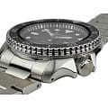 Seiko Seiko 5 Sports SRPD55K1S механические мужские часы часы крупный план черный циферблата