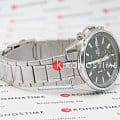 Casio Casio Edifice EFV-610D-3CVUDF (EFV-610D-3C) кварцевые мужские часы часы крупный план зеленый циферблата