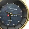 Anne Klein Anne Klein Daily  3722BMGB кварцевые женские часы часы крупный план фиолетовый циферблата