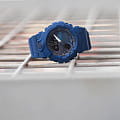 Casio Casio G-Shock GBA-800-2A, g-shock япония мужские часы на браслете пластик боковой вид