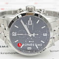 Tissot Tissot PRC 200 Automatic Chronograph T055.427.11.057.00 механические мужские часы часы крупный план черный циферблата