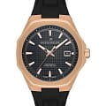 Jacques Philippe Jacques Philippe Octagon JPQGS383411  JPQGS383411 кварцевые мужские часы черный циферблат, браслет силикон — вид спереди