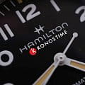 Hamilton Hamilton Khaki Field Expedition Auto H70315931 механические мужские часы часы крупный план черный циферблата