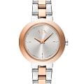 Armani Exchange Armani Exchange Jackie AX5172  AX5172 кварцевые женские часы серебристый циферблат, браслет нержавеющая сталь с ip-покрытием — вид спереди