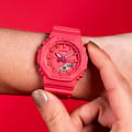 Casio Casio G-Shock GMA-P2100-4ADR (GMA-P2100-4A), g-shock япония женские часы на браслете пластик боковой вид