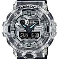 Casio Casio G-Shock GA-700SKC-1ADR (GA-700SKC-1A) GA-700 GA-700SKC-1A электронные мужские часы серый циферблат, браслет пластик — вид спереди