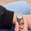 Casio Casio Collection LTS-100D-2A7E женские часы голубой циферблат на запястье