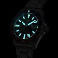 TAG Heuer TAG Heuer Aquaracer WAY201F.BA0927 механические мужские часы часы крупный план черный циферблата