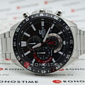 Casio Casio Edifice EFV-620D-1A4VUDF (EFV-620D-1A4) кварцевые мужские часы часы крупный план синий циферблата