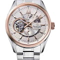 Orient Orient Star RE-AV0123G  RE-AV0123G механические мужские часы серебристый циферблат, браслет нержавеющая сталь — вид спереди