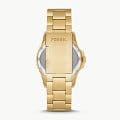 Fossil Fossil Blue FS5950,  сша мужские часы на браслете сталь с ip покрытием боковой вид