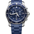 Victorinox Victorinox Maverick 241690  241690 кварцевые мужские часы синий циферблат, браслет каучук — вид спереди