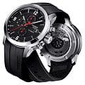 Tissot Tissot PRC 200 Automatic Chronograph T055.427.17.057.00 механические мужские часы часы крупный план черный циферблата