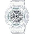 Casio Casio G-Shock GA-110TP-7A GA-110 GA-110TP-7A электронные мужские часы белый циферблат, браслет пластик — вид спереди