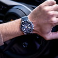 Casio Casio Edifice EQB-2000DC-1A кварцевые мужские часы часы крупный план черный циферблата