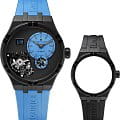 Maurice Lacroix Maurice Lacroix Aikon Master Grand Date AI6118-DLB0J-430-H  наручные мужские часы фото под углом.