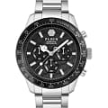 Philipp Plein Philipp Plein Gents Hyper-Sport Pleinmeter PWPYA0424  PWPYA0424 кварцевые мужские часы черный циферблат, браслет нержавеющая сталь — вид спереди