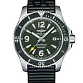 Breitling Breitling Superocean Automatic 44 Outerknown  A17367A11L1W1  A17367A11L1W1 механические мужские часы зеленый циферблат, браслет econyl® — вид спереди