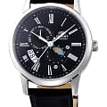 Orient Orient Classic Automatic RA-AK0010B  RA-AK0010B механические мужские часы черный циферблат, браслет кожаный — вид спереди
