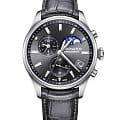 Aerowatch Aerowatch Les Grandes Classiques 78990 AA01  78990 AA01 кварцевые мужские часы  черный циферблат, браслет нержавеющая сталь — вид спереди