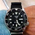 Seiko Seiko 5 Sports SRPD55K3S мужские часы черный циферблат на запястье